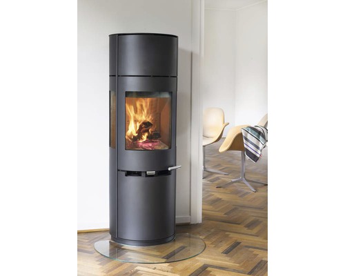 Kaminofen Aduro 9-7 Stahl schwarz 8 kW mit Speichersteinen und Wärmespeicher – Bild 2