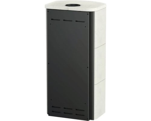 Rotheigner Kaminofen Bern Kalkstein Stahl schwarz 7 kW – Bild 5