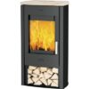 Kaminofen Fireplace Tuvalu RLA Sandstein 6 kW