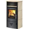 Kaminofen Accente Turin 2.0 Sandstein 6 kW mit Wärmefach