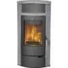 Kaminofen Fireplace Hamburg Speckstein 8 kW mit Holzfach