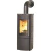 Kaminofen Hark Lova ECOplus Keramik meteor-schwarz 6 kW Raumluftunabhängig