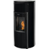 Pelletofen Aduro P1.3 Stahl schwarz 8 kW Steuerung über Display oder per Smartphone über WLAN