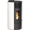 Pelletofen Paola 12 Stahl weiß 11,4 kW