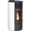Pelletofen Paola 9 Stahl weiß 8,9 kW